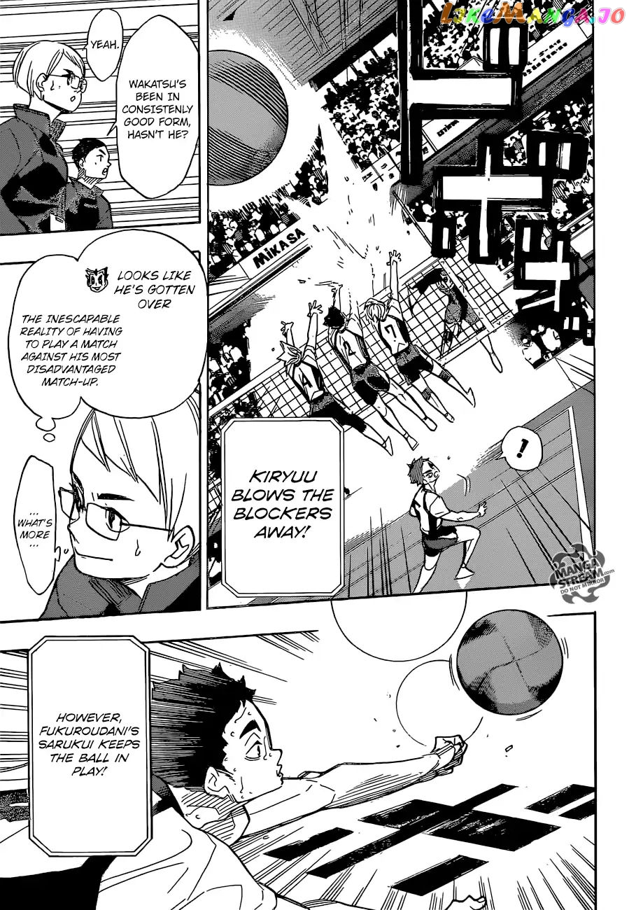 Haikyuu!!, Chapter 335 image 07